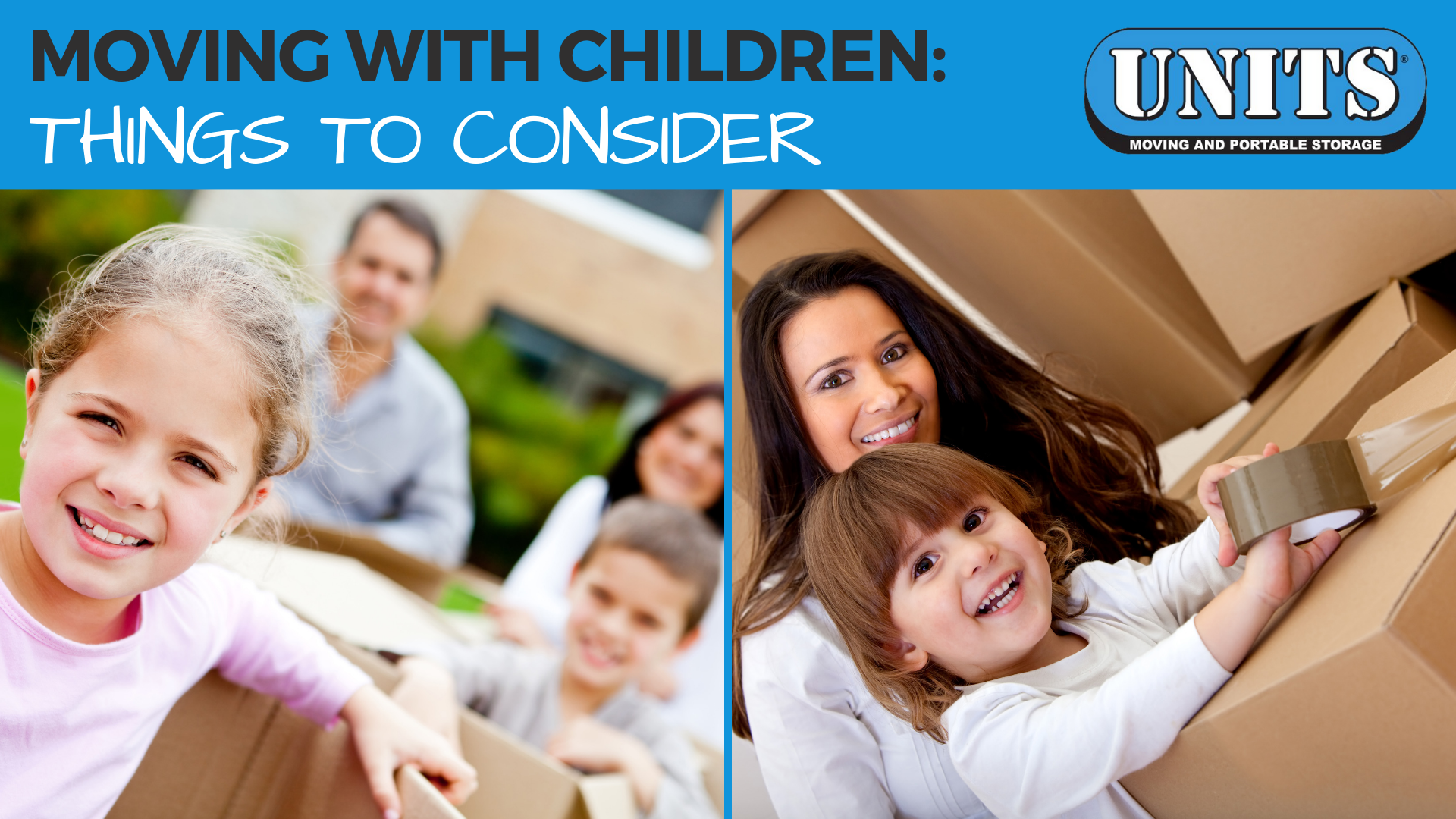 Moving With Children: Things To Consider